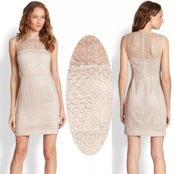 Diane Von Furstenberg Kinchu lace Sheath Dress 0 - Picture 1 of 12